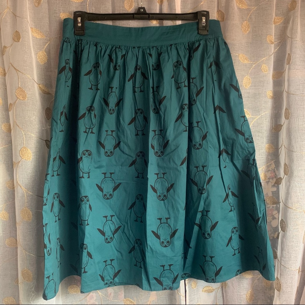 Her Universe Star Wars Porg Circle Skirt